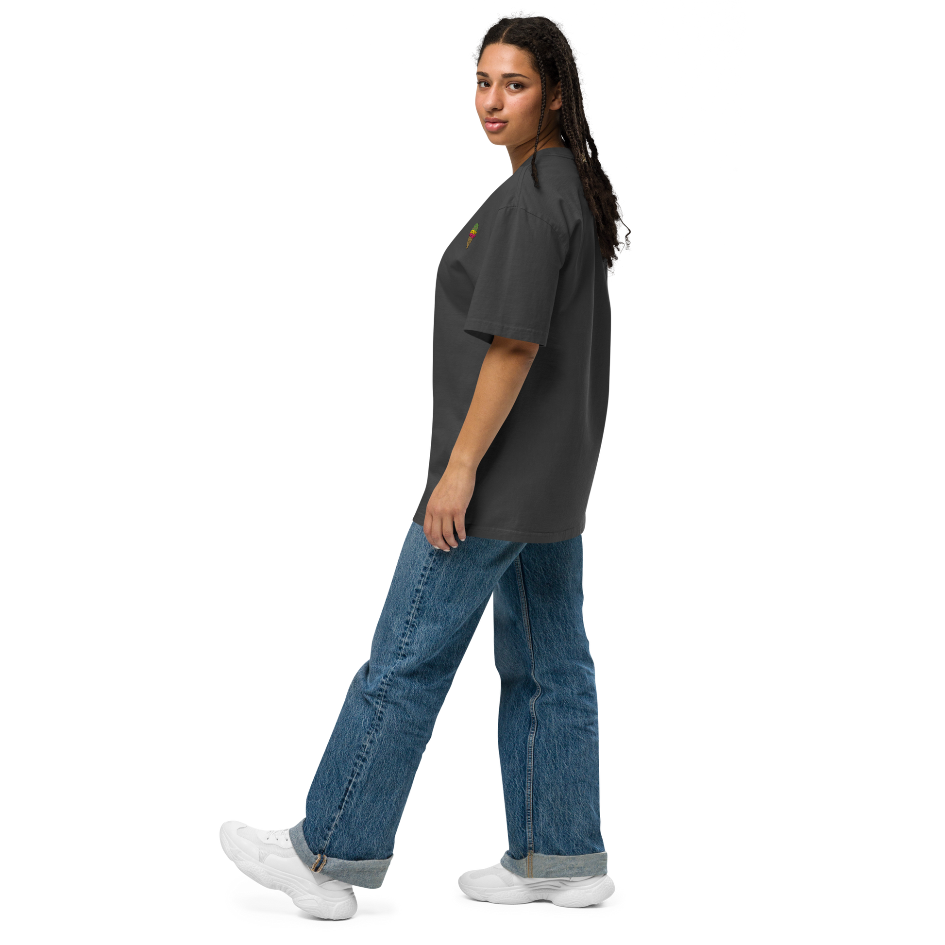 Transit Mode Oversized faded t-shirt