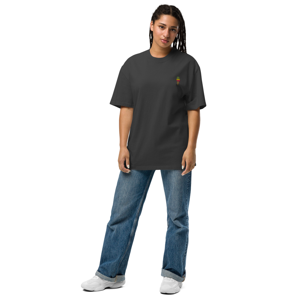 Transit Mode Oversized faded t-shirt
