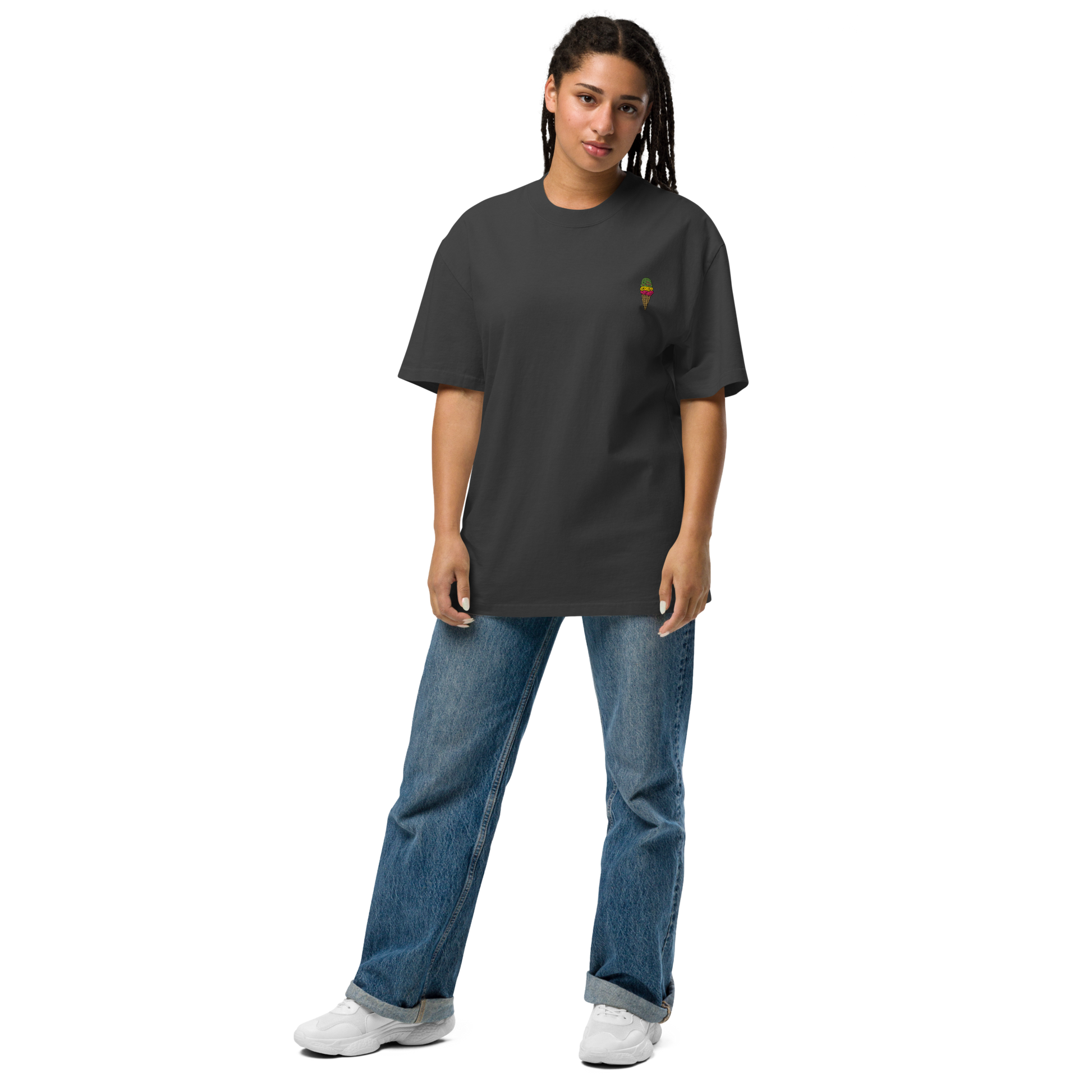 Transit Mode Oversized faded t-shirt