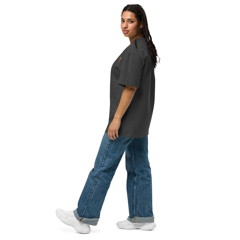 Transit Mode Oversized faded t-shirt