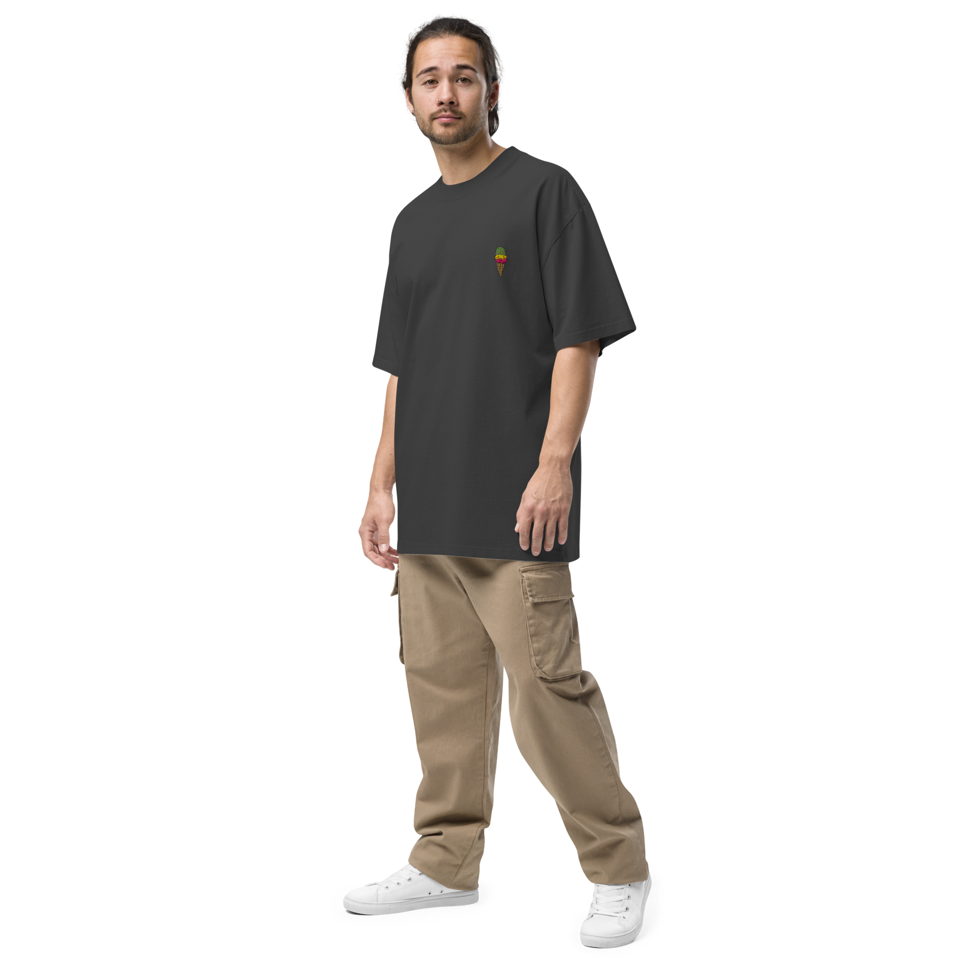 Transit Mode Oversized faded t-shirt