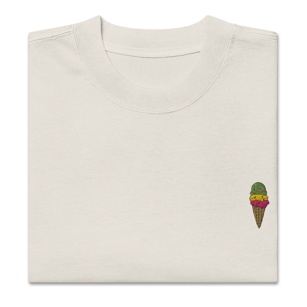 Transit Mode Oversized faded t-shirt