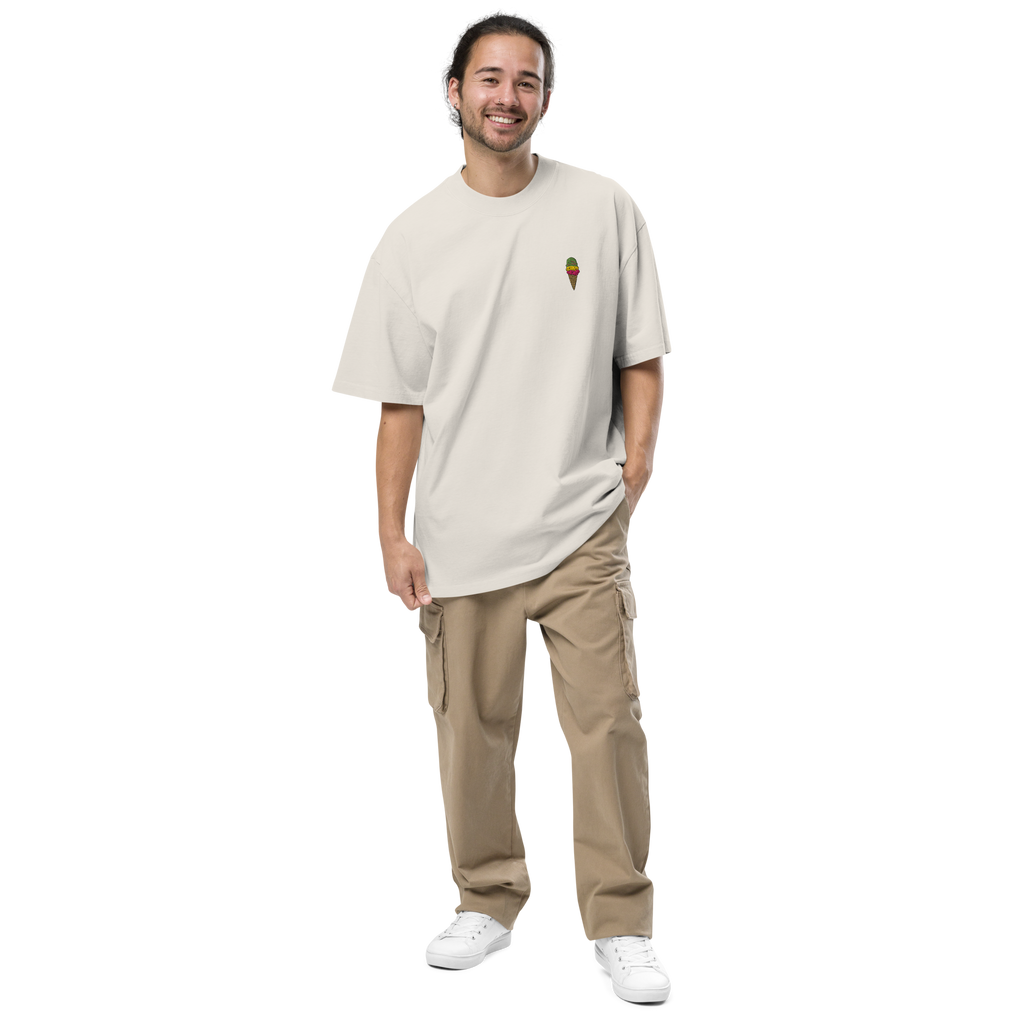 Transit Mode Oversized faded t-shirt