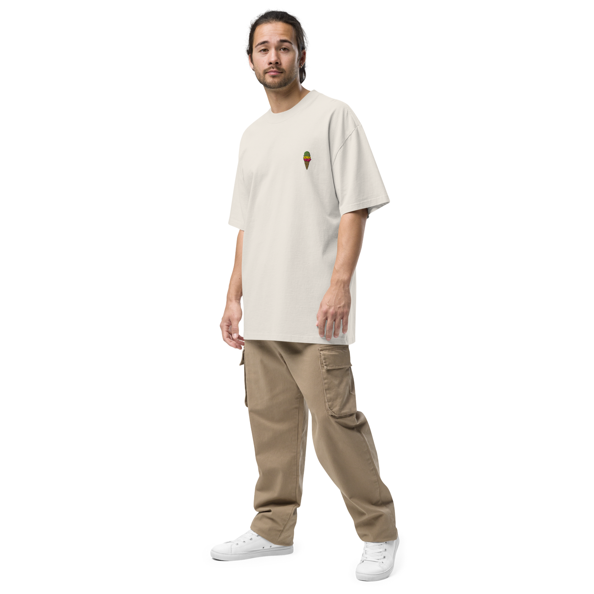 Transit Mode Oversized faded t-shirt