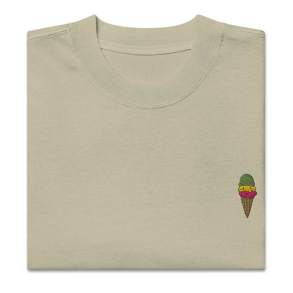 Transit Mode Oversized faded t-shirt