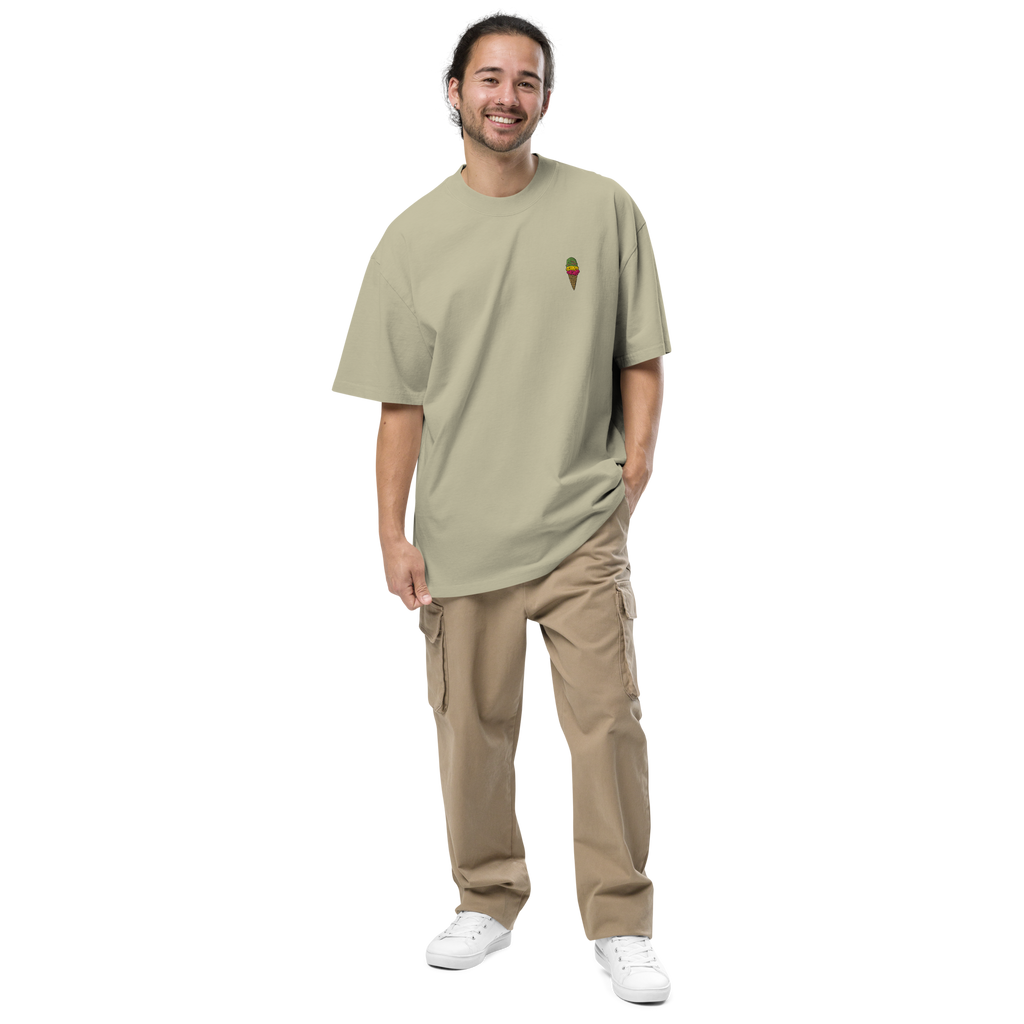 Transit Mode Oversized faded t-shirt