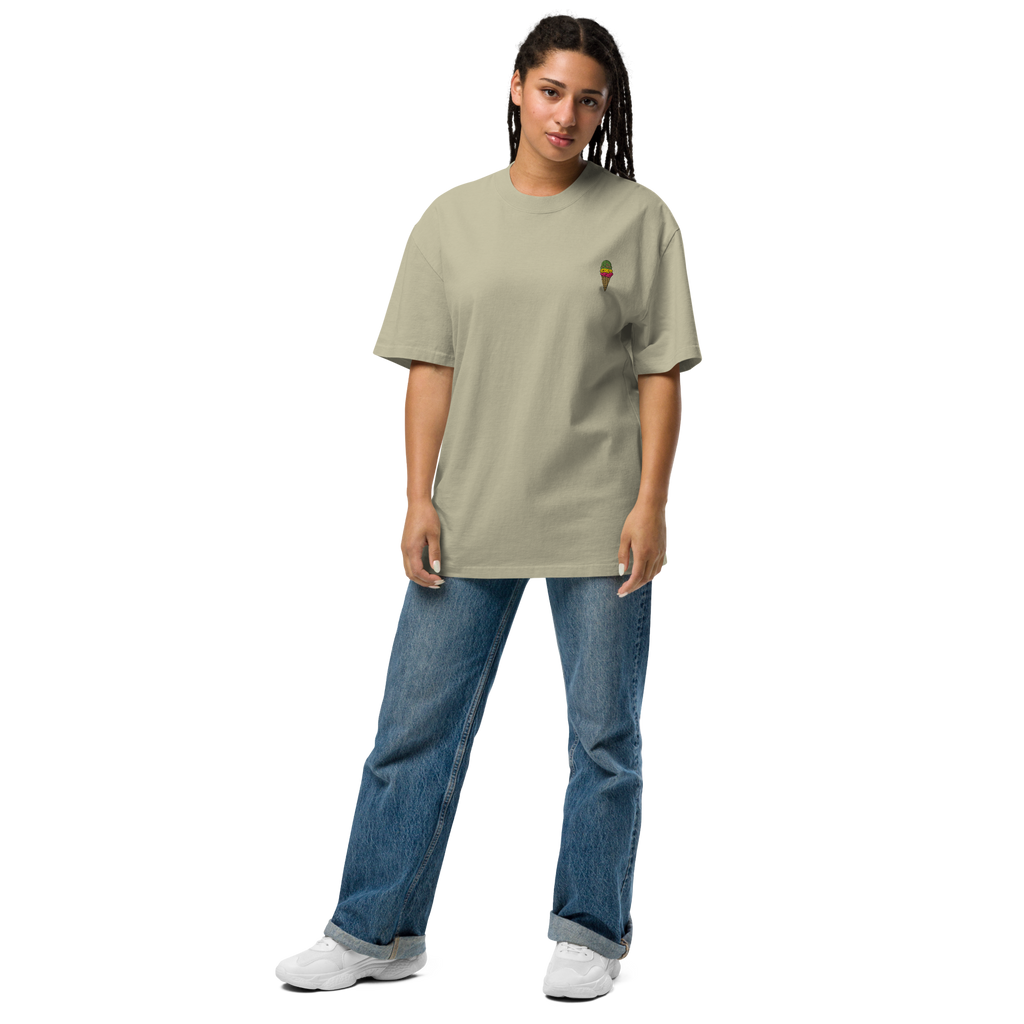 Transit Mode Oversized faded t-shirt