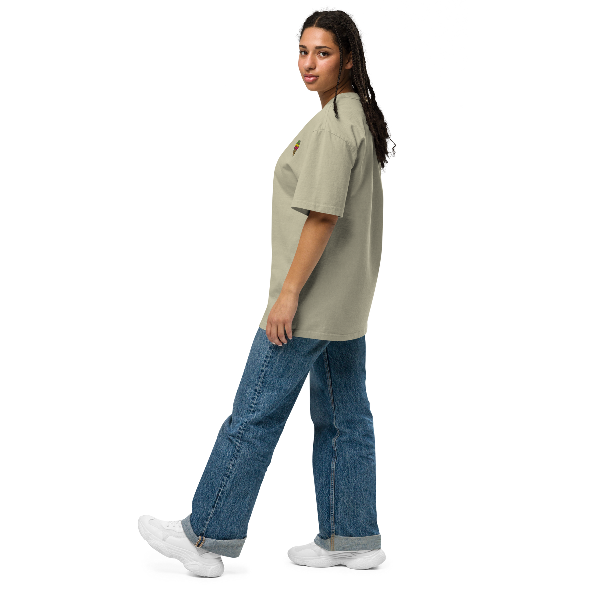 Transit Mode Oversized faded t-shirt