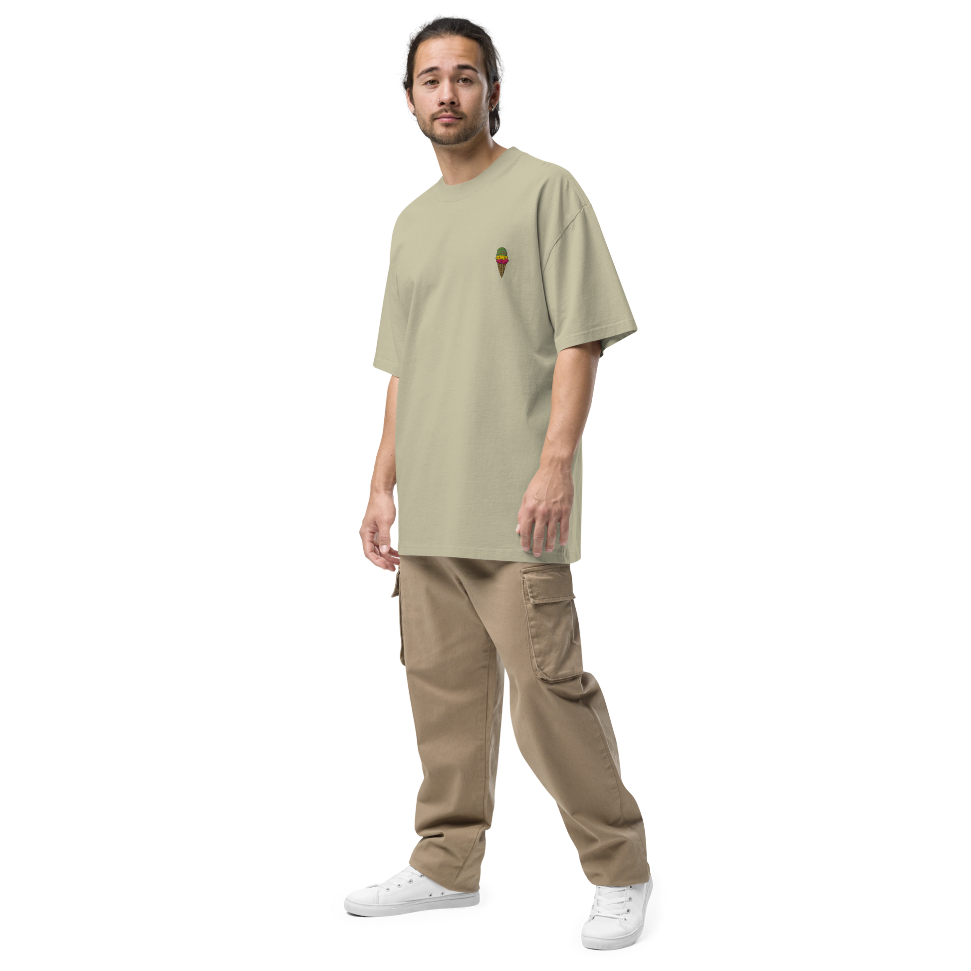 Transit Mode Oversized faded t-shirt