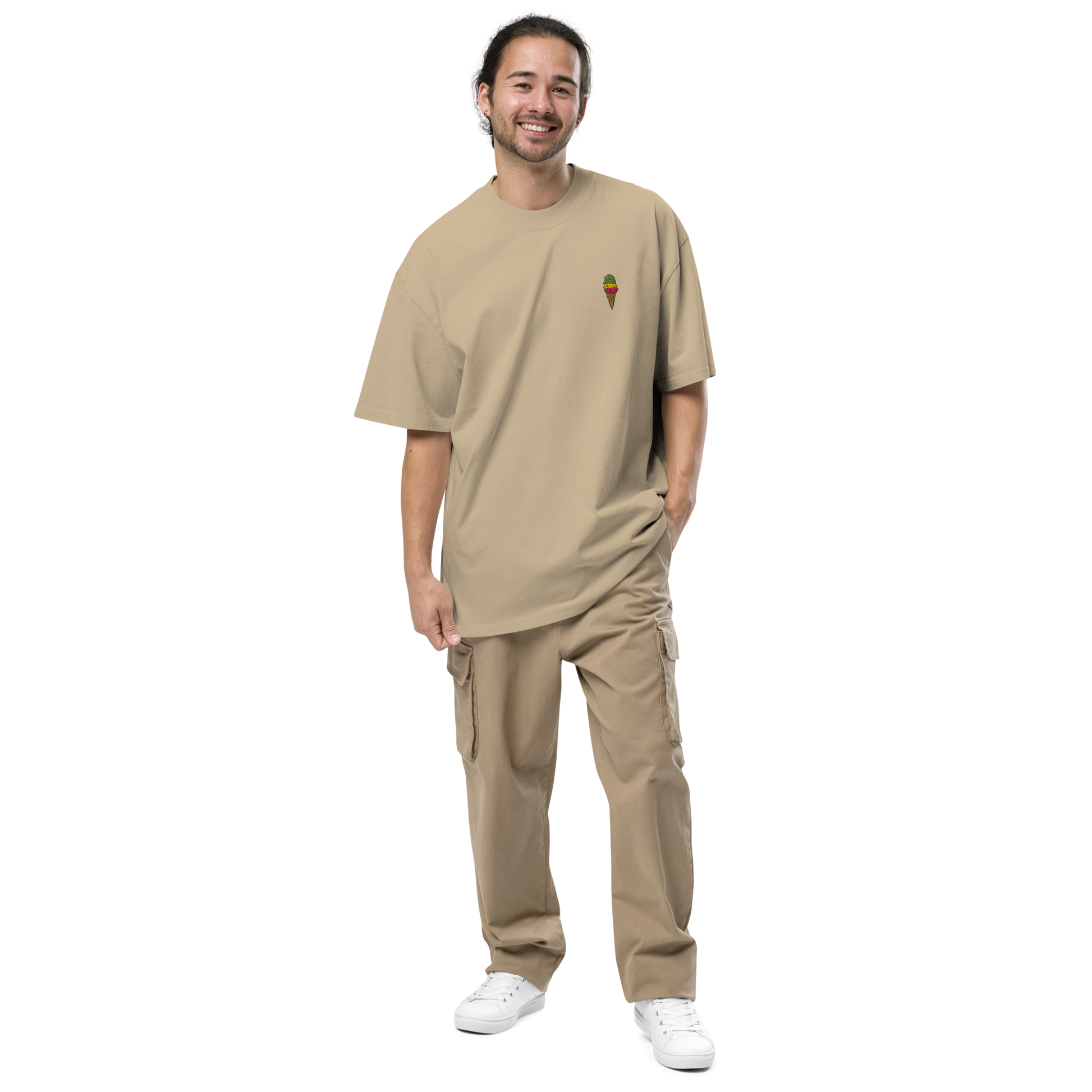Transit Mode Oversized faded t-shirt
