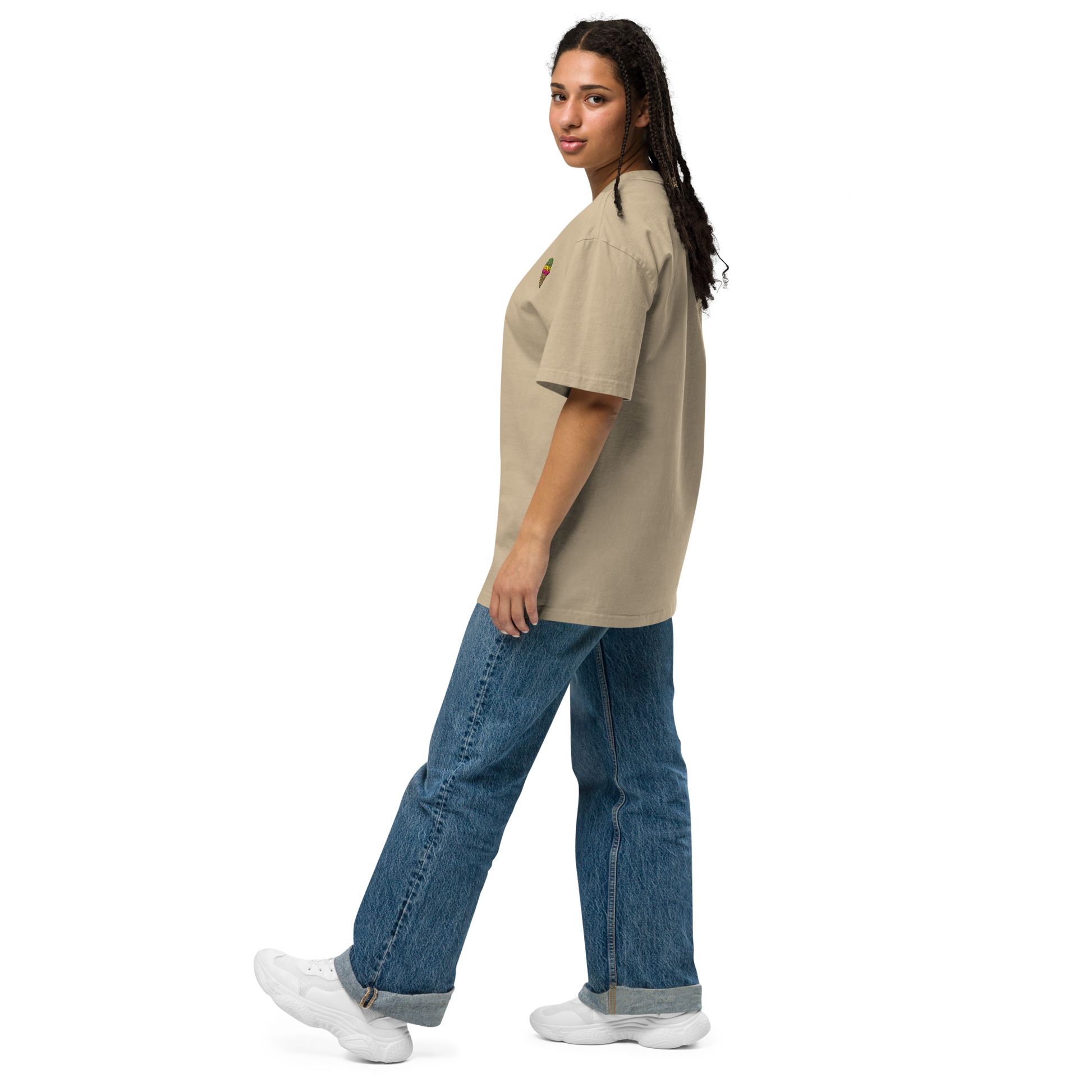 Transit Mode Oversized faded t-shirt