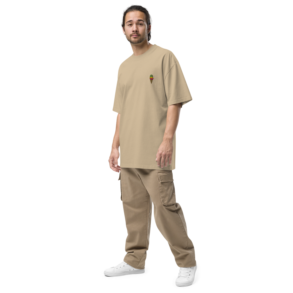Transit Mode Oversized faded t-shirt