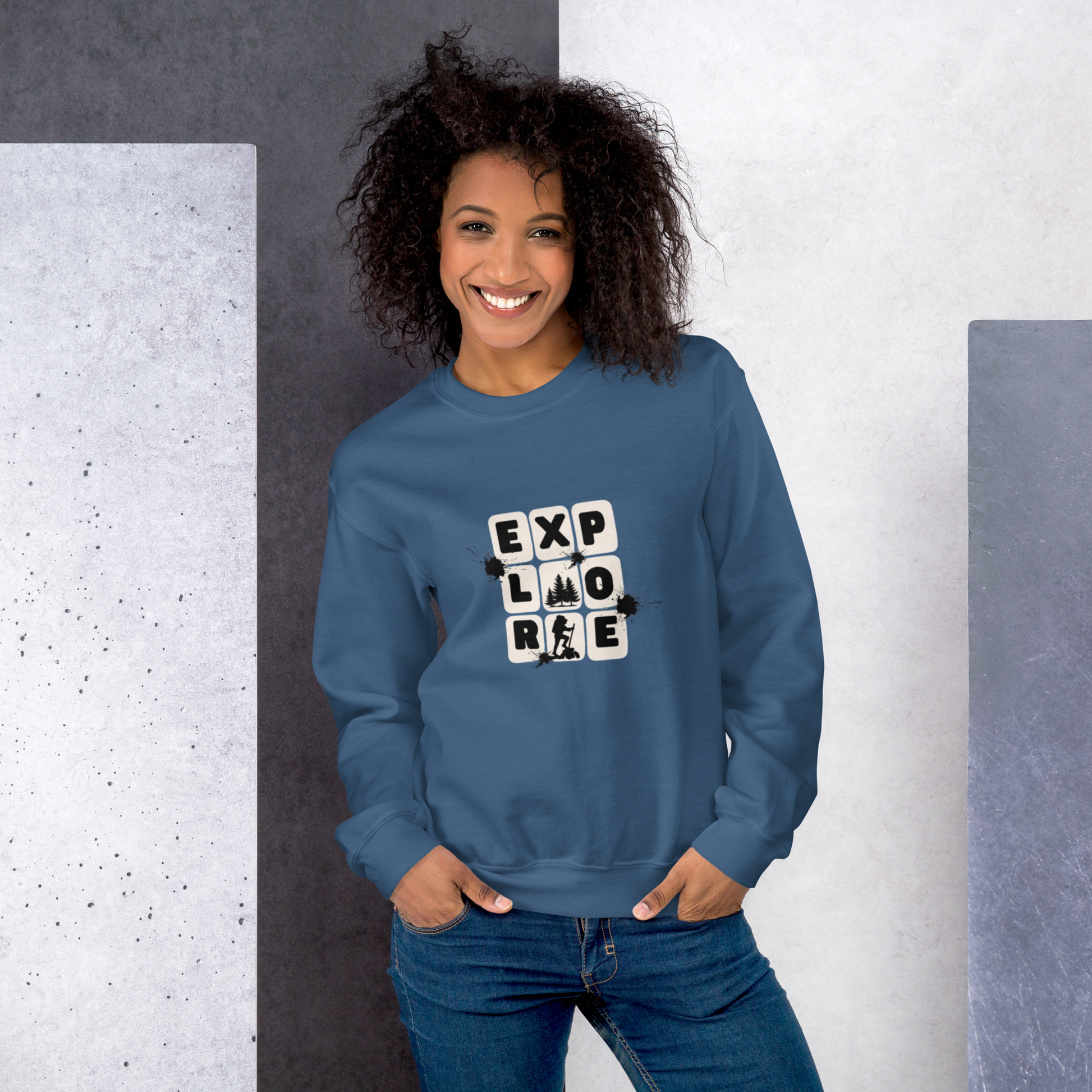 Layover Luxe	Unisex Travel Sweatshirt